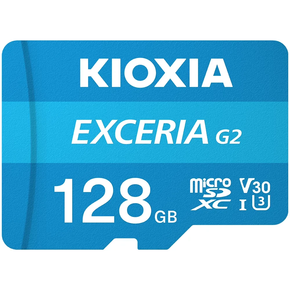 Kioxia Exceria G2 128Gb MicroSD Memory Card #LMEX2L128gg2