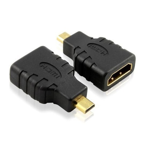 PC-Home Micro-HDMI(公)轉HDMI(母) 轉換器