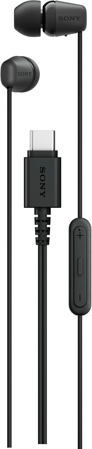 Sony iER-EX15C USB-C 有線入耳式耳機 (黑色) #iER-EX15C/bz