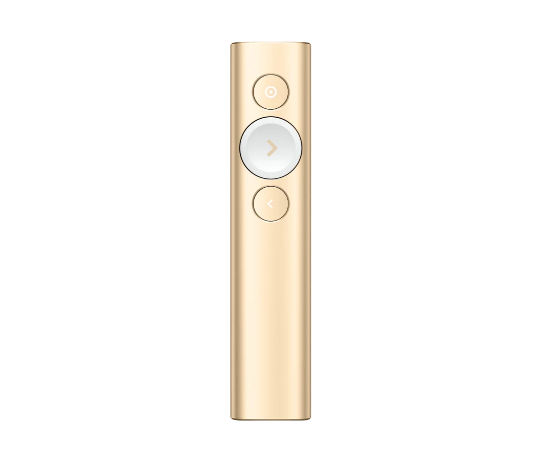 Logitech SpotLight Presenter - BT+Usb (Gold) #910-004866