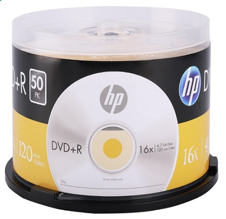 HP 4.7Gb DVD+R Disc -50pc/pack #DRA00083