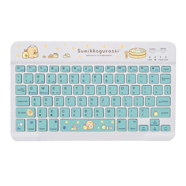 Animation Workshop Sumikko Gurashi Chinese 3in1 Wireless Mini Keyboard (Blue)