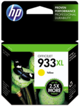 HP 933XL High Yield Yellow Ink Cartridge #CN056aa