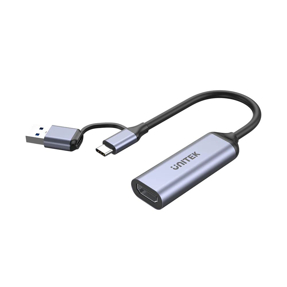 Unitek HDMI 轉 USB-C / A 影像擷取器 #V1167A