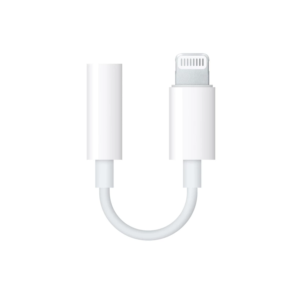 Apple Lightning to 3.5mm Headphone Jack Adapter #MMX62FE/A