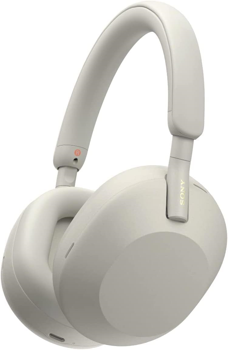 Sony Stereo Wireless HeadPhone Bluetooth v5.x w/Mic 無線降噪耳機 (White) #WH-1000XM5/SME