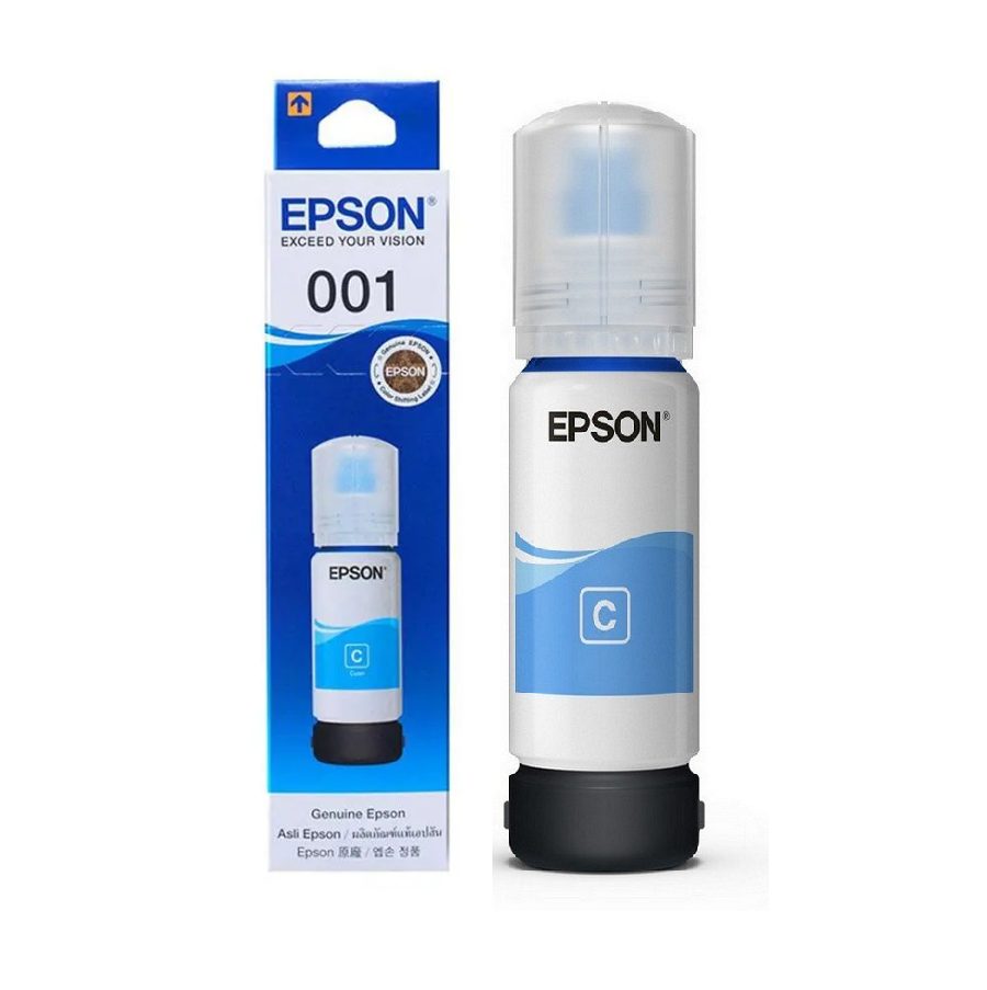 Epson 001 靛藍色原廠墨水瓶 #T03Y200