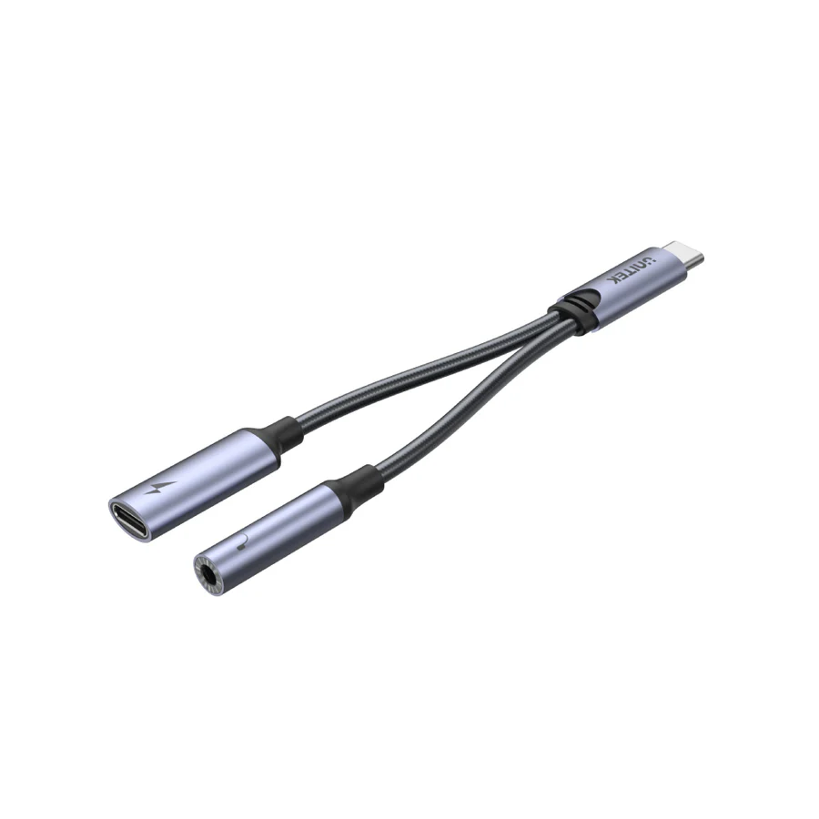 Unitek USB-C to 3.5mm及充電 2 合 1 配器 #M205A