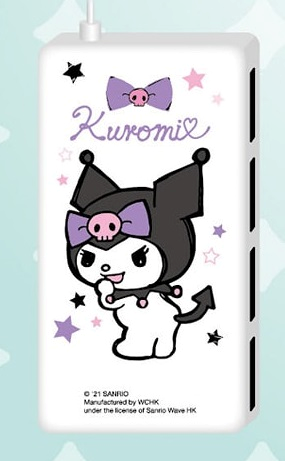 Sanrio Kuromi 4位USB擴充器 (1xUsb3.0, 3xUsb2.0) #Hub21-KU