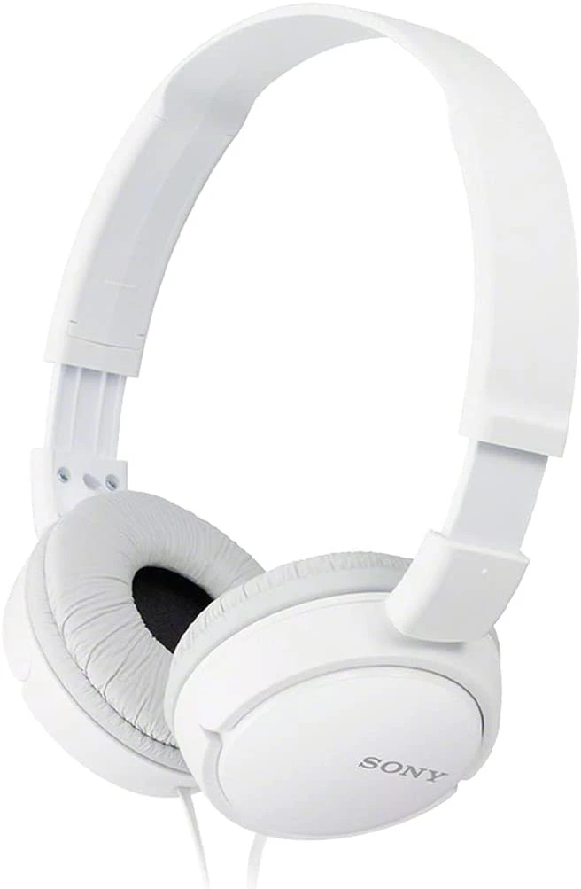 Sony MDR-ZX110 Stereo Headphones (White)