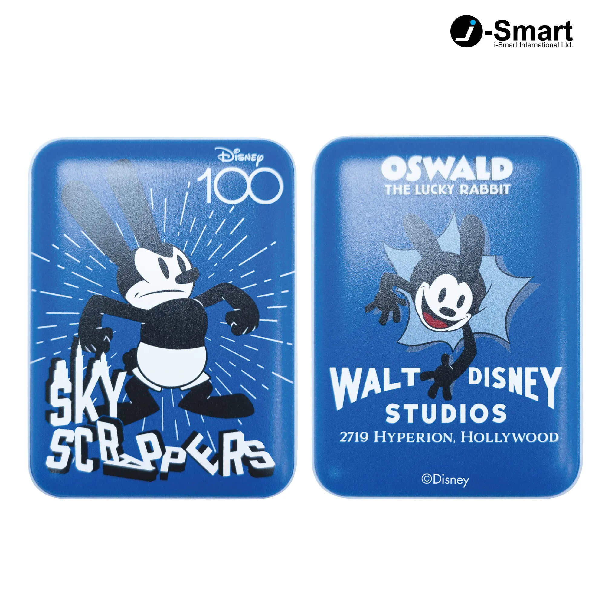 iSMART Lucky Rabbit-Blue QC3.0+PD 10000mAh Mobile Rechargeable Battery 快充Power Bank-Oswald the Lucky Rabbit 藍色奧斯華 #4810947