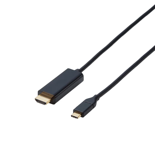 Elecom USB-C to HDMI 1.4 Conversion Cable 2m 6.6ft #CAC-CHDMI20BK