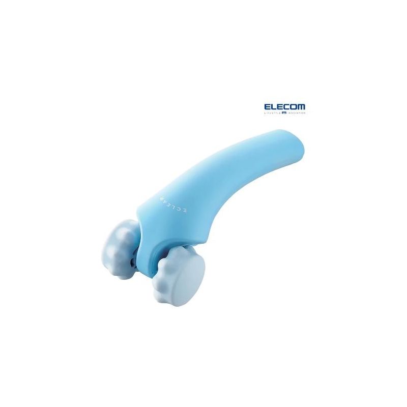 Elecom eclear Corol Cordless Handy Massager (Blue)