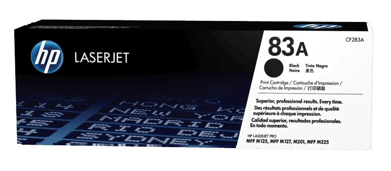 HP 83A Black Toner Cartridge #CF283A