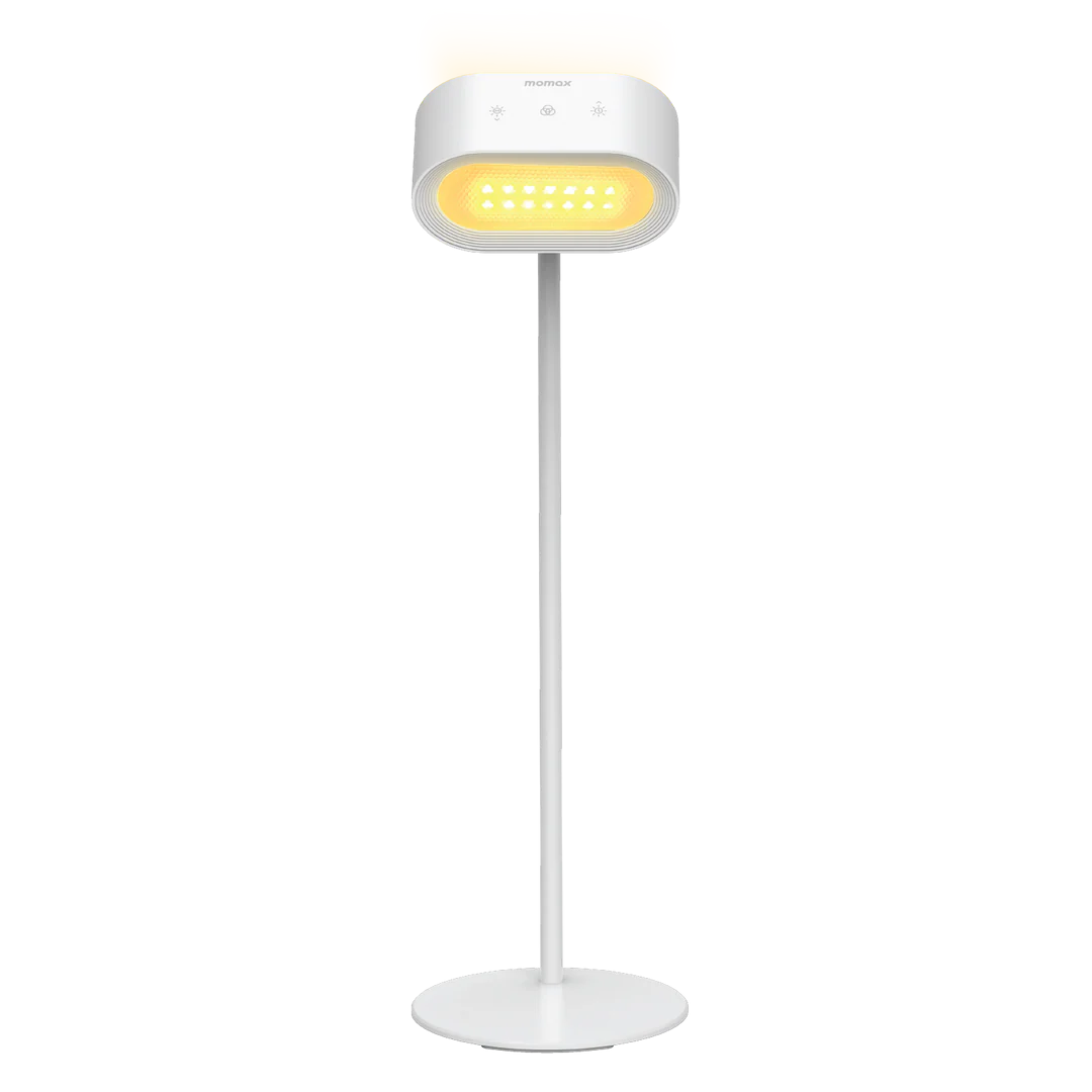 MOMAX SnapLux Mood  Usb Portable LED Light w/Stand+Battery (White) #QL13W