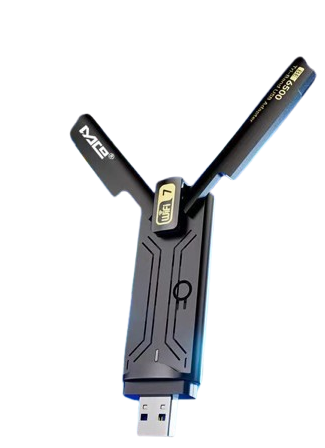 MCO Mo-303 WiFi7 BE6500 Usb3.0 TriBand Adapter #8600000108
