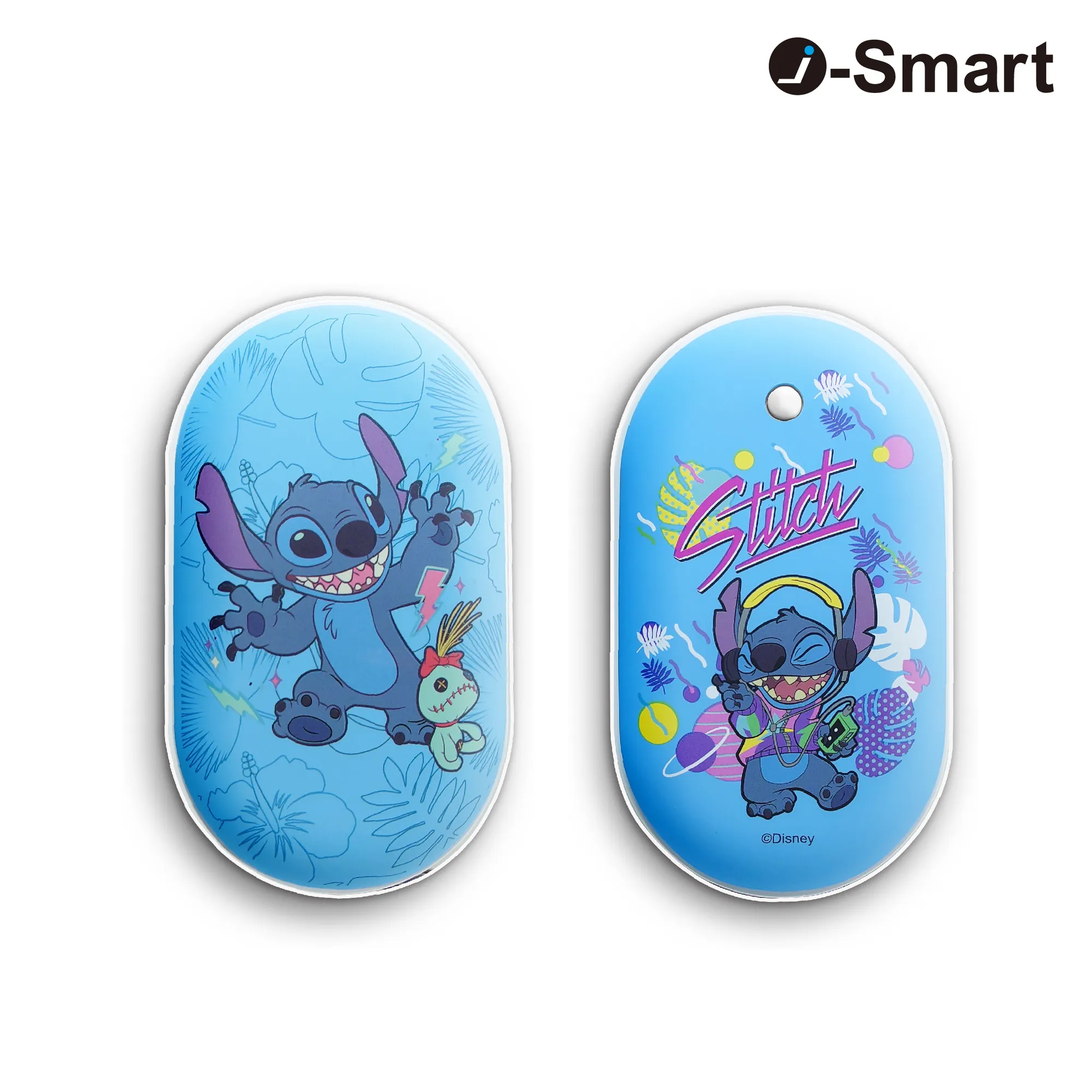 iSMART Disney Stitch 4300mAh Mobile Rechargeable Battery w/Hand Warmer #4811070