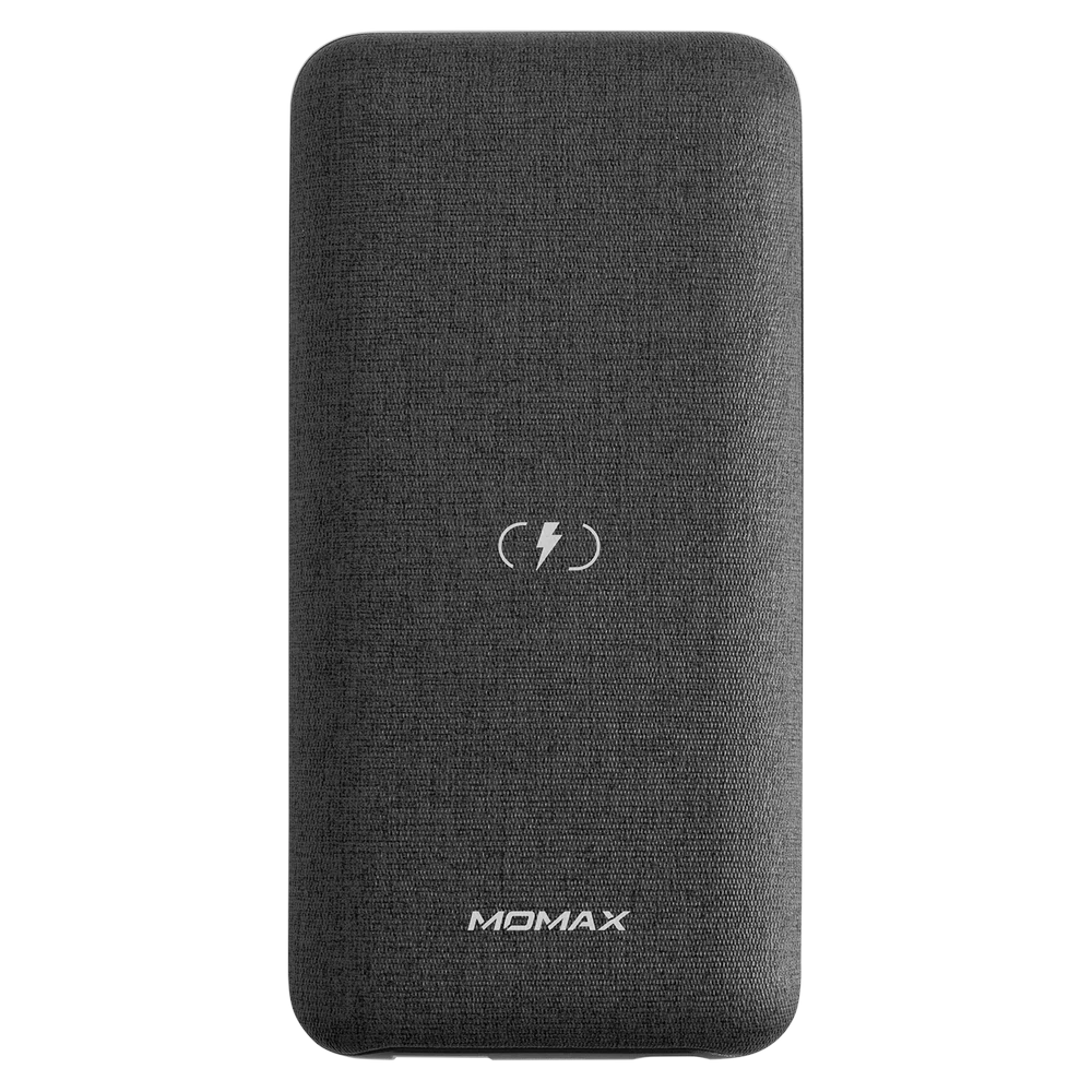 MOMAX Q.Power Touch 10000mAh MFi Touch 無線充電行動電源  (黑色) #iP91MFiE
