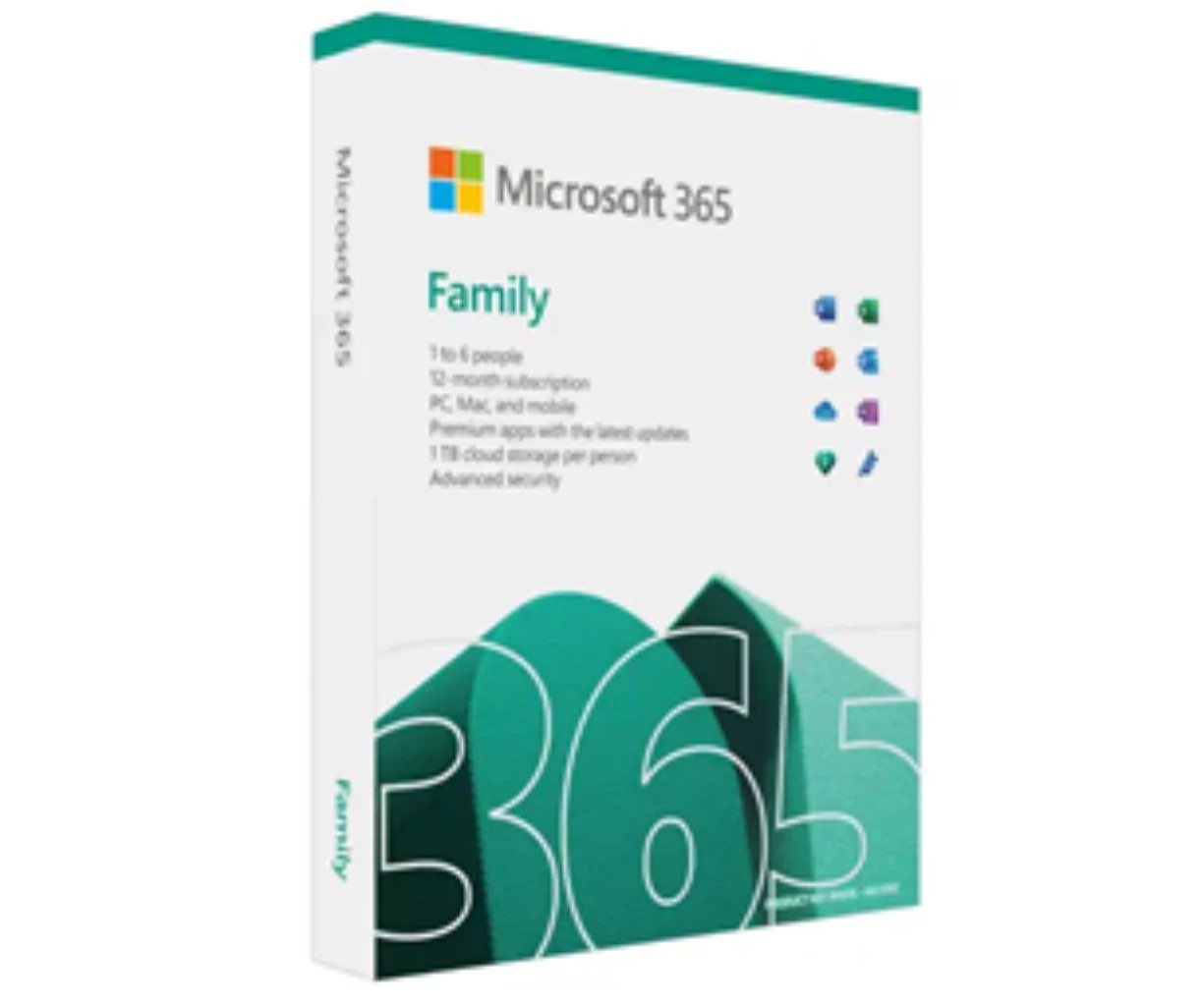 Microsoft 365 Family 家用版 (英文)