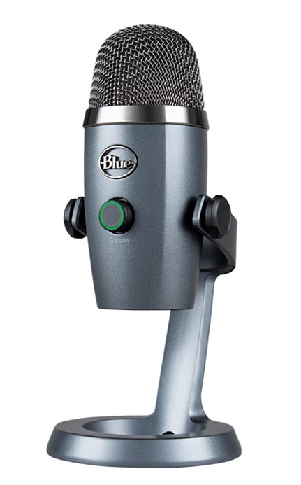 Logitech Blue Yeti Nano 專業多用途 USB 麥克風 (灰色)