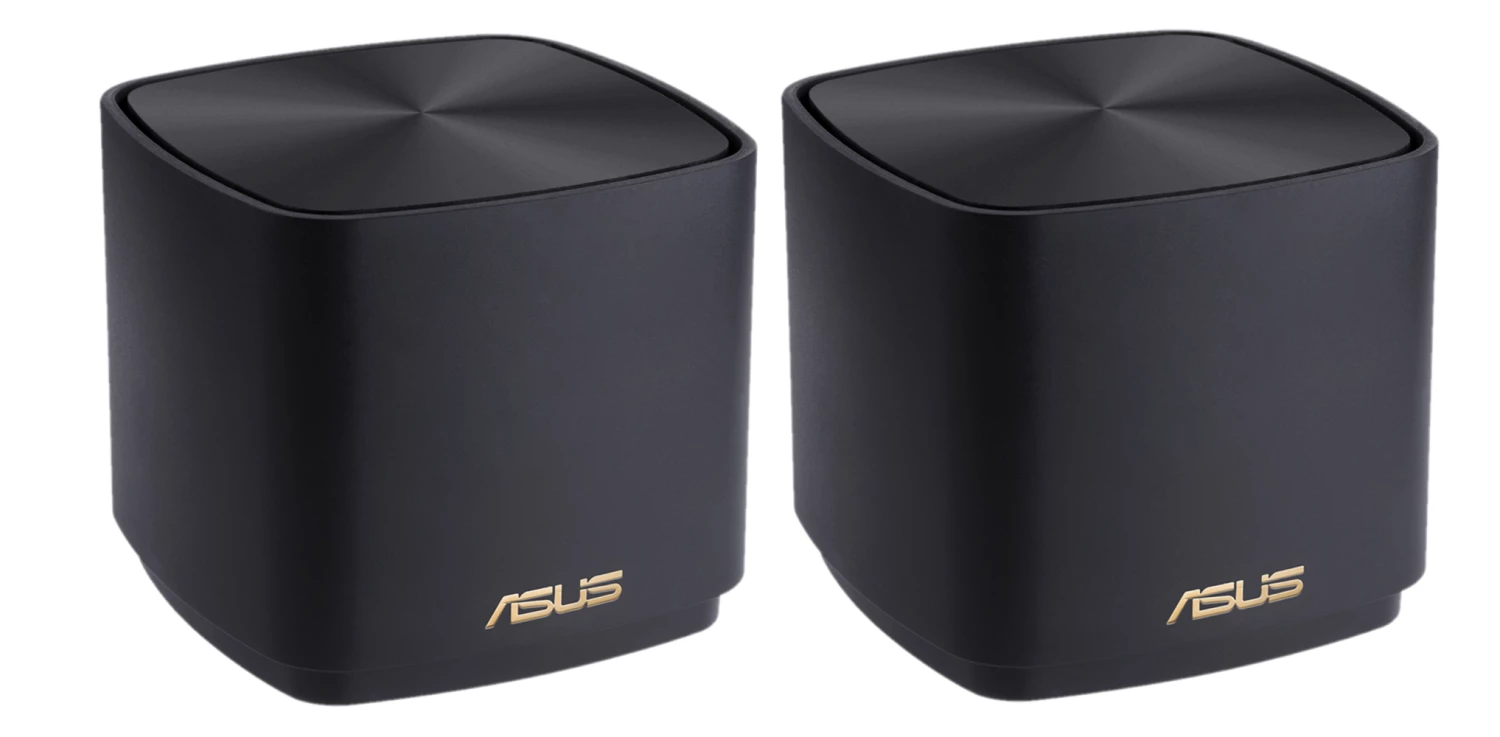 Asus ZenWifi Mini XD4 AX1800 Mesh Wi-Fi 6 雙頻無線路由器 兩隻裝 (黑色)