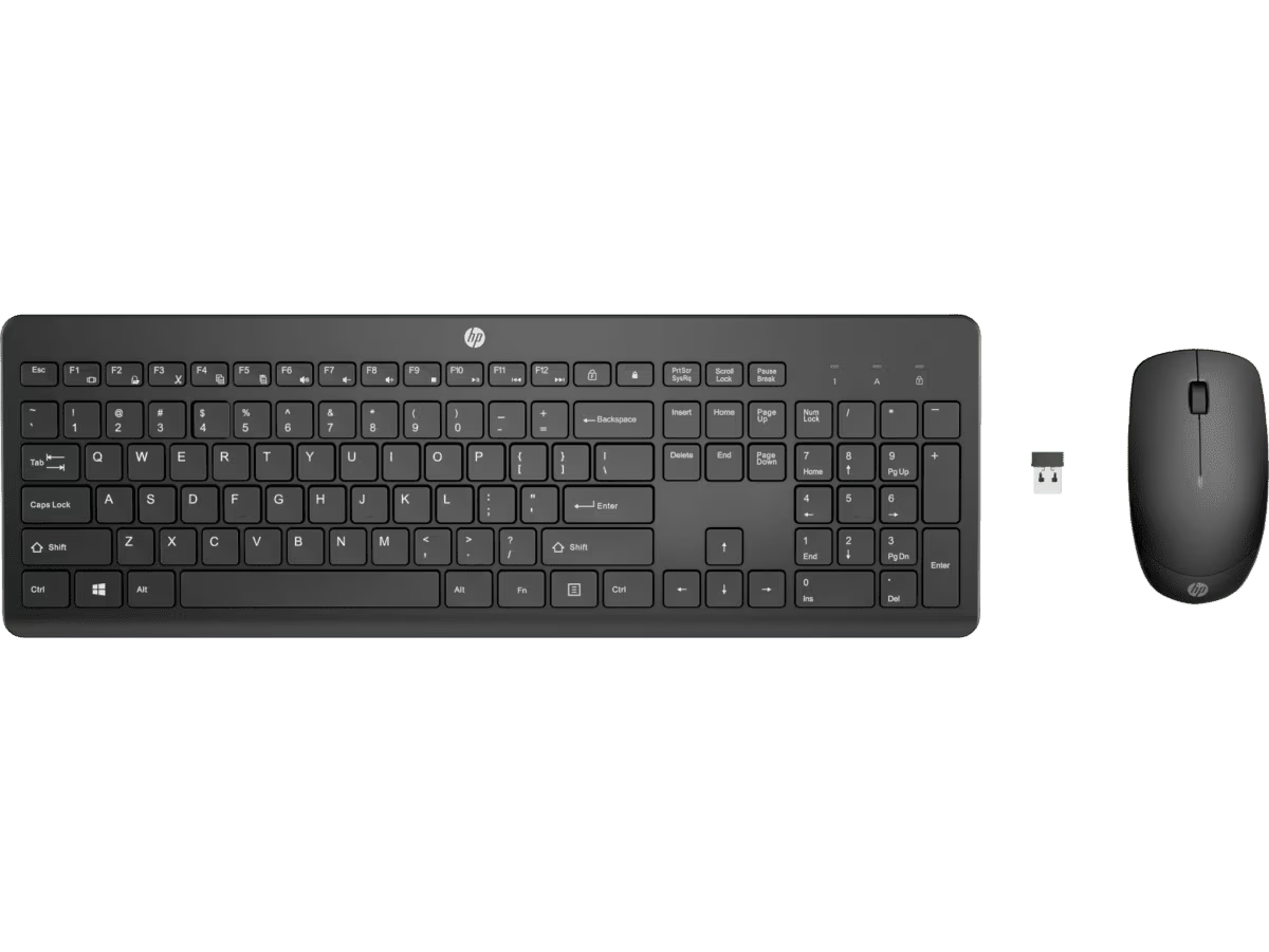 HP 235 Desktop Wireless Keyboard & Mouse - Usb #1Y4D0AA#UUF