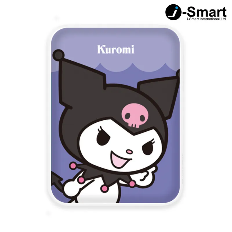 iSMART Sanrio Kuromi QC3.0+PD 10000mAh Mobile Rechargeable Battery 2port 快充Power Bank - 可羅米 #4710983