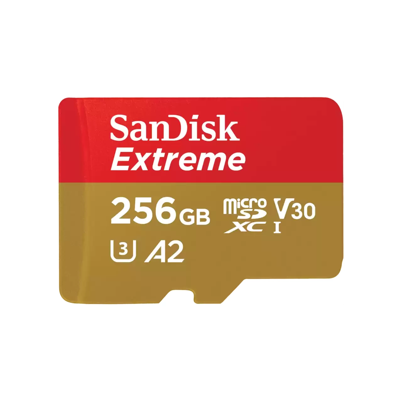 Sandisk Extreme 256Gb MicroSDXC UHS-I Memory Card #SDSQXAV-256G