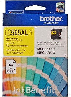 Brother LC565XL 高容量黃色墨水盒