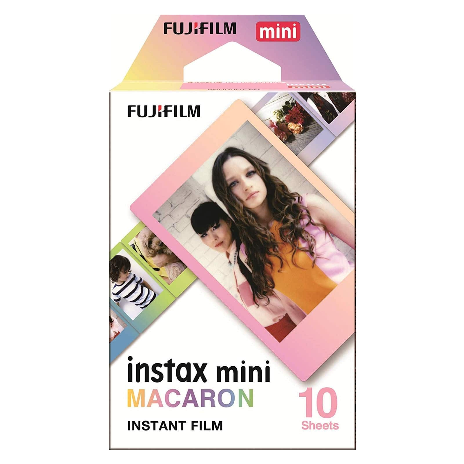 Fujifilm Instax Mini Film 10 Sheets (Macaron) #Macaron