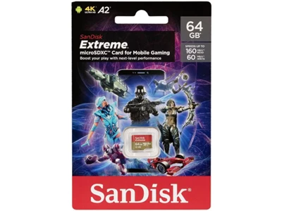 Wellent 偉倫 Sandisk Extreme 64Gb MicroSDXC UHS-I Card for