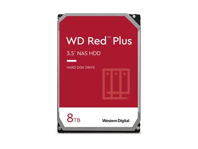 WD Red Plus 8Tb 3.5吋 NAS 硬碟 (128Mb 5640rpm SATA3) #WD80EFZZ