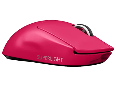 Wellent 偉倫| Logitech G Pro X Superlight 超輕量無線電競滑鼠(粉紅