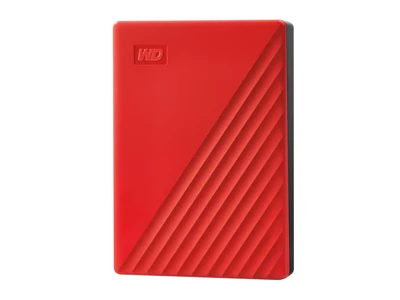 Western Digital MyPassport 4Tb (2.5") Ext.HDD - Usb3.2 (Red) #WDBPKJ0040BRD