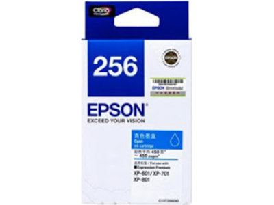 Epson 256 靛藍色原廠墨水盒 #C13T256280