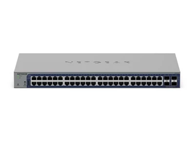 Netgear 48port Gigabit Web Managed Network Switch w/4x10GbE_SFP #GS752TXv3
