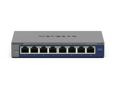 Netgear 8port Gigabit Web Managed 網絡交換器 #gs108e