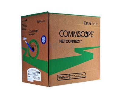 CommScope(AMP) Cat.6 乙太網路線 305米 1000呎 (藍色) #884016994/10