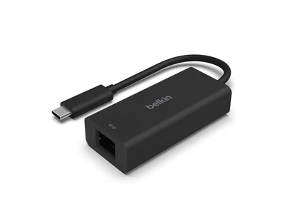 Belkin Connect Usb-TypeC 2.5G Lan Adapter (Black) #iNC012btBK