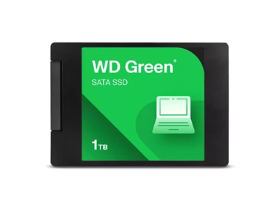 Western Digital Green 1Tb SATA-3 SSD 2.5"/ 7mm #WDs100T5g0A-00CPT0