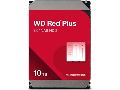 Western Digital Red-Plus 10Tb SATA-3 HDD -512Mb 7200rpm 3.5" NAS #WD100EFgX