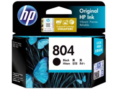 HP 804 Black Ink Cartridge #T6N10AA