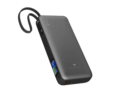 2theMax Rg3380SX+ QC3.0+PD 100W 20000mAh Power Bank w/Usb-C Cable 2port Space Grey #D25473-Mb (CCC Cert.)