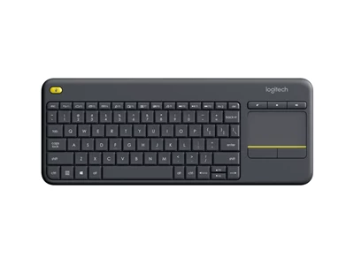 Logitech K400-Plus English Wireless Mini-Keyboard - Usb w/Touch Pad (Black) #920-007165