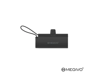 Megivo Zap ToGo 5000mAh Power Bank w/Type-C Grey #BV-03C_ASH