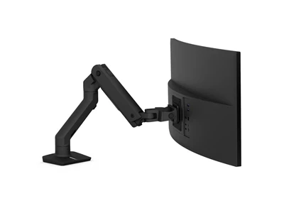 Ergotron HX Desk Heavy Duty Monitor Arm (Black) #45-475-224