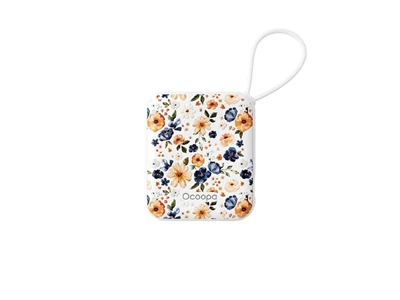 Ocoopa UT5 Nano 2000mAh 充電暖手器 (白花色) #UT3042-HUHD_wH-1P-Dz