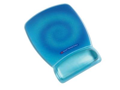 3M Precise Mouse Pad with Gel-filled Wrist Rest (Blue) #MWJ309bE