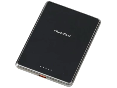 PhotoFast Mag Slim Qi2 5000mAh 超輕磁吸無線行動電源 (黑色)#MagSlim2-bK