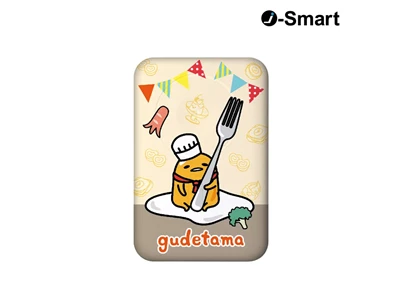 iSMART Gudetama 10000mAh Magnetic Power Bank w/Stand+Wireless Charger 1port #4720025